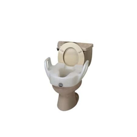 Ableware Ableware Bath Safe Lock on Toilet Seat With Arms Ableware-725753111